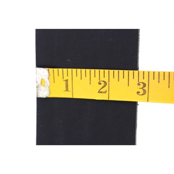 DARK BROWN GENUINE LEATHER 2 3/4"Wd CORSET CASUAL DRESS WOMEN'S BELT Sz M (57M - Picture 7 of 11